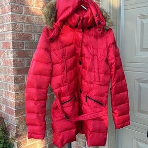 Vince camuto red winter jacket size large